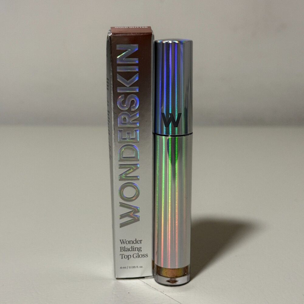 Wonderskin Lip Gloss - Color Gold Glitter